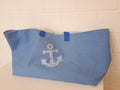 Badetasche Anker French Terry blue