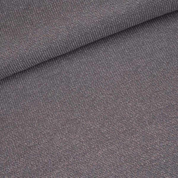 Bio Selanik / weicher Strickstoff glam delight dunkelgrau Stoffonkel (GOTS)