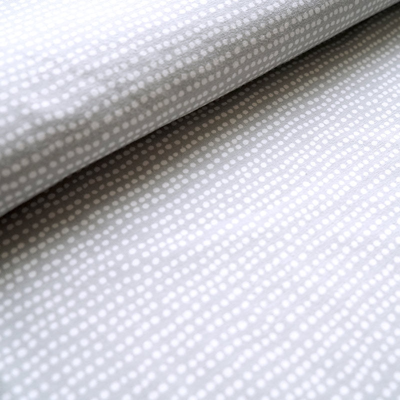 Biojersey Dotted Line grau stoffonkel (GOTS)