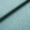 Bio Jersey Dotties stillwater stoffonkel (GOTS)