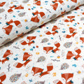Biojersey Fuchs und Igel stoffonkel (GOTS)