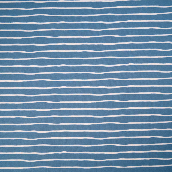 Bio Jersey Good vibes beach house blue stoffonkel (GOTS)