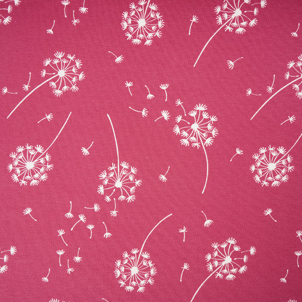 Bio Jersey Pusteblume holunder Stoffonkel (GOTS)