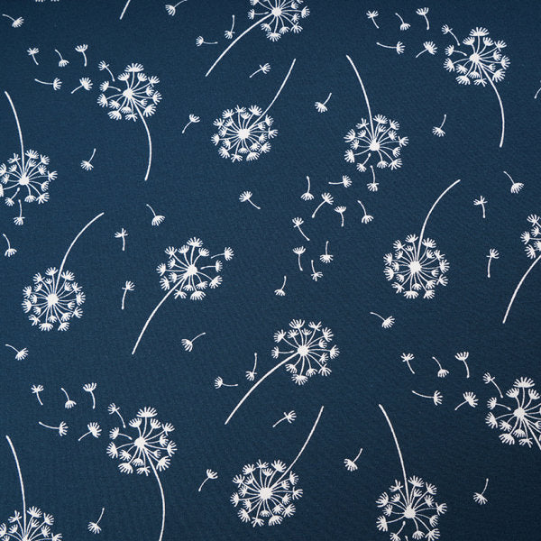 Bio Jersey Pusteblume water by night Stoffonkel (GOTS)