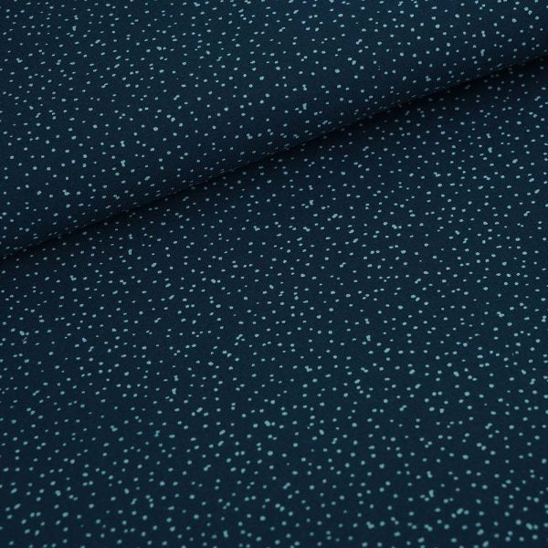 Bio Jersey Spotties water by night stoffonkel (GOTS)