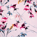 Bio Jersey Hibiskus rosa stoffonkel (GOTS)