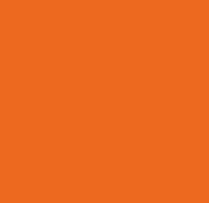 Blache rein orange SB 1m
