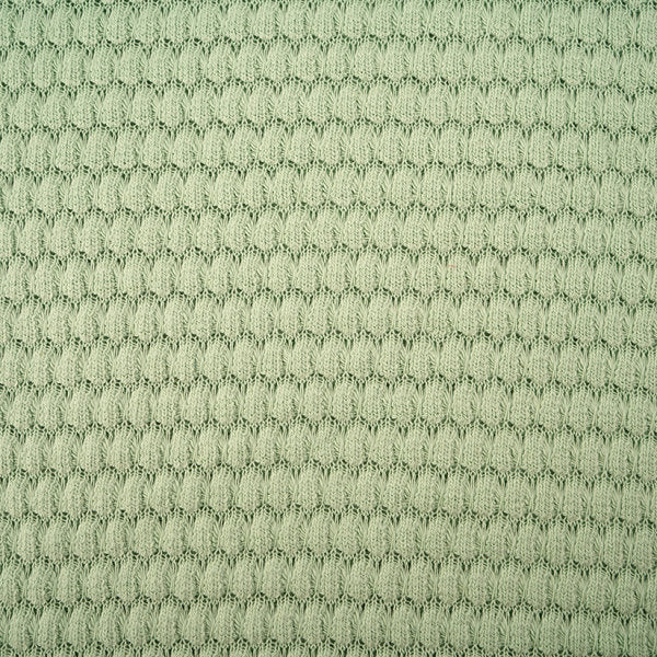 Bio Sommerstrick Bubbles pastellgrün - stoffonkel (GOTS)