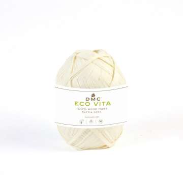 DMC Eco vita raffia 50g, écru