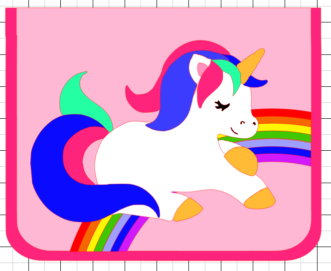 Kindergartentasche Einhorn