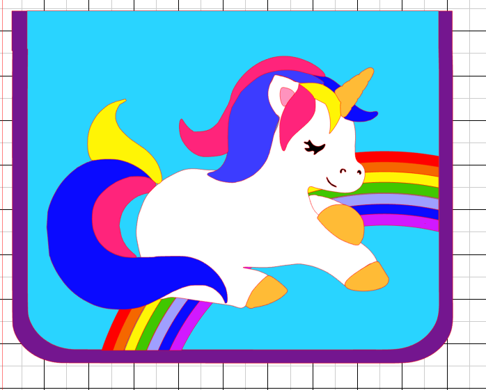 Kindergartentasche Einhorn