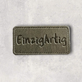 Kunstlederlabel EinzigArtig