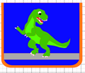 Kindergartentasche T-Rex