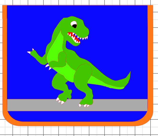Kindergartentasche T-Rex
