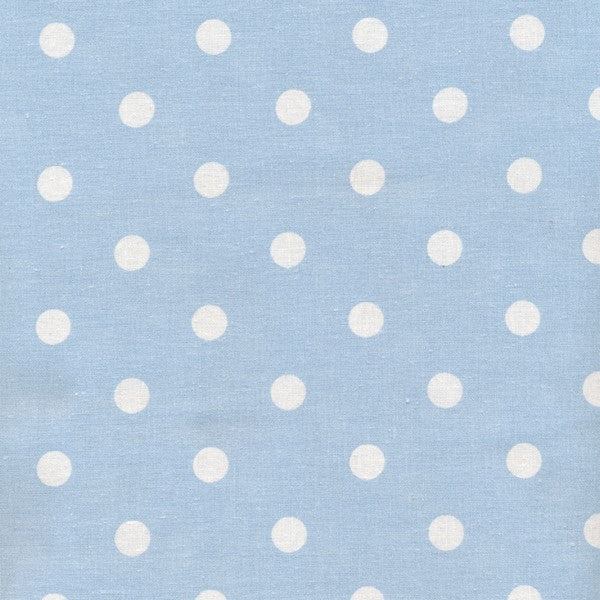 Baumwolle/Webware big dots light blue (Au Maison)