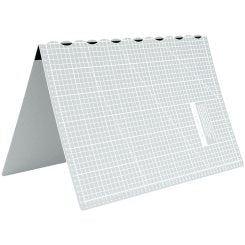Semplix Faltbare Schneidematte hellgrau (60x45cm)
