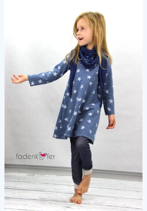 Papierschnittmuster Basic-Kleid Fadenkäfer