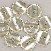 Hemden- und Blusenknopf 20mm weiss
