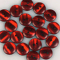 Hemden- und Blusenknopf 15mm rot glänzend