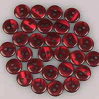 Knopf 11mm, rot