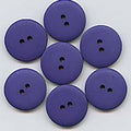 Knopf 2loch 20mm, royal blau