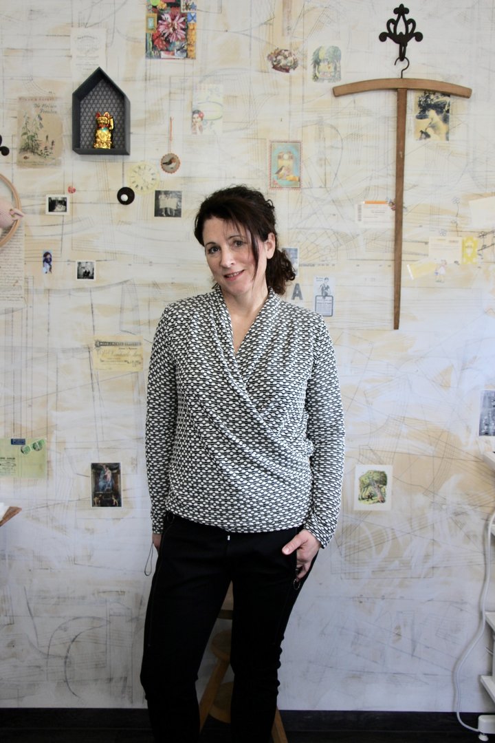 Papierschnittmuster No.41 Wickelshirt