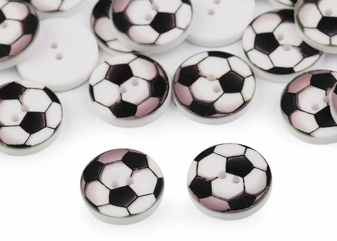 Knopf Fussball