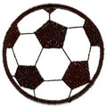 Bügel Motiv Fussball