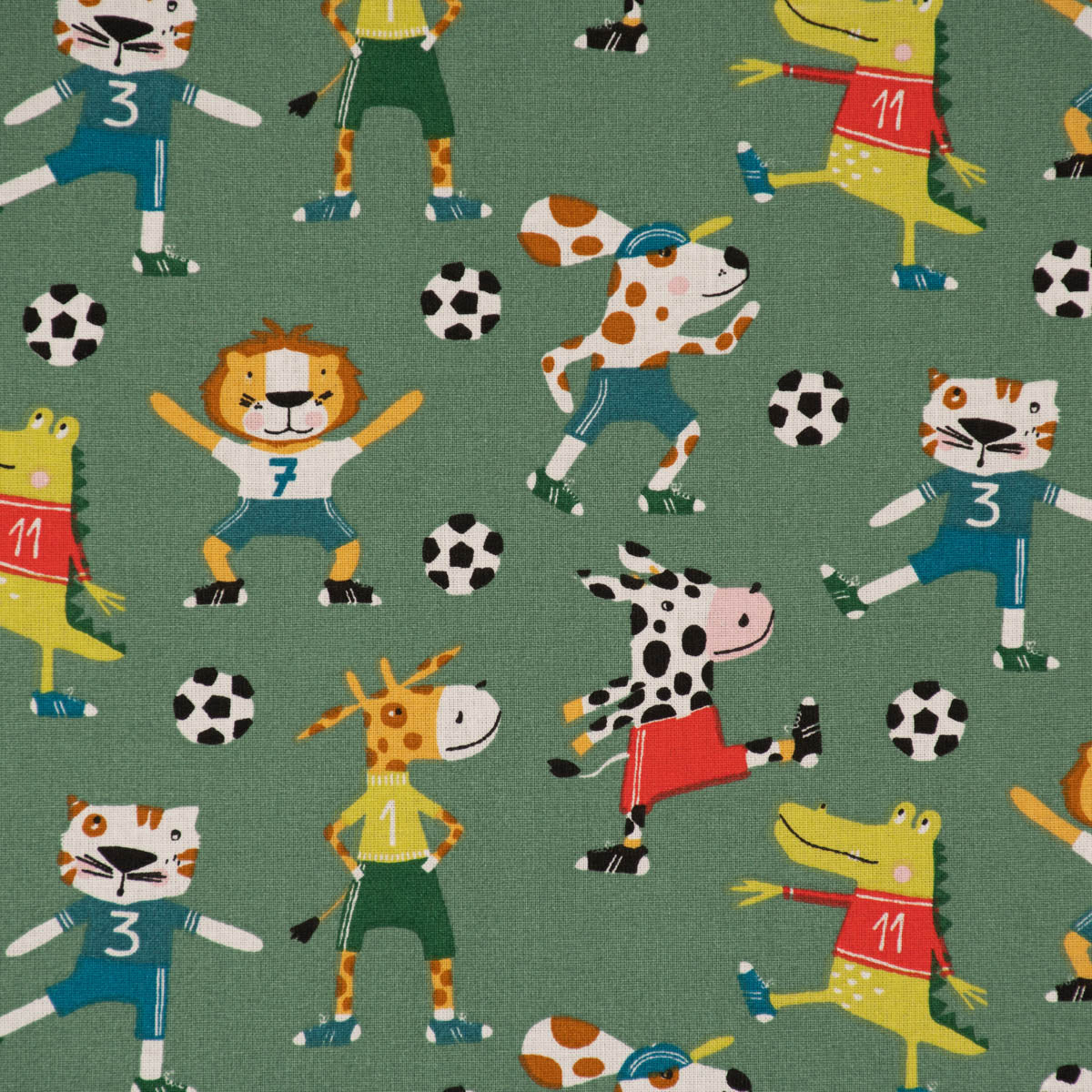 beschichtete Baumwolle Fussball Zizou