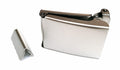Gürtelschnalle 30mm silber matt
