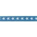 Gummiband 20mm Sterne - jeans