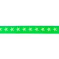 Gummiband 20mm Sterne - apfelgrün