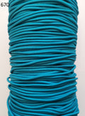Gummikordel 2mm türkis