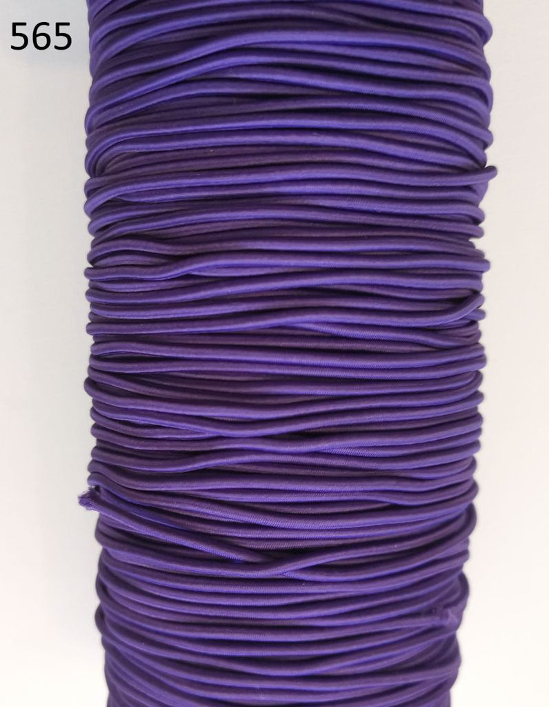 Gummikordel 2mm violett