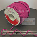 Gummikordel 3mm, fuchsia