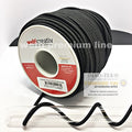 Gummikordel 3mm, schwarz