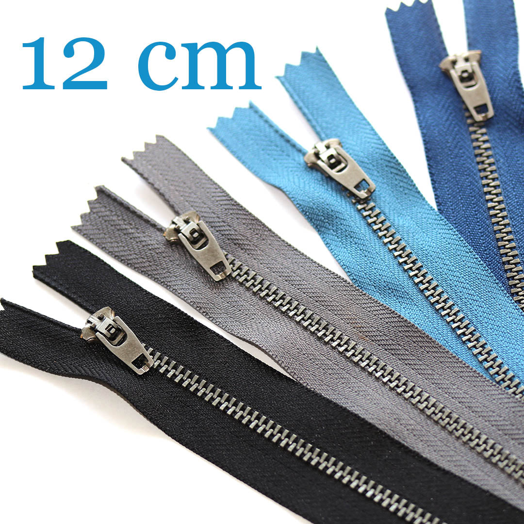 Hosen Reissverschluss antique 12, 13 + 14cm