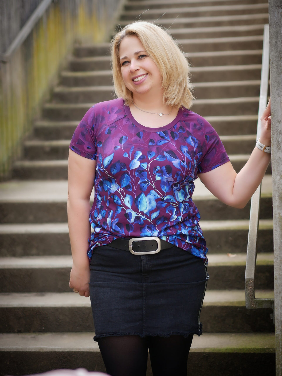 Papierschnittmuster Raglanshirt Damen