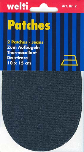 Jeans-Patches (4 Farben)