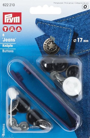 Jeansknöpfe 17mm Prym