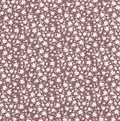 Jersey Blumen dusty lila