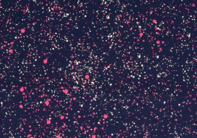 Jersey Farbklekse pink