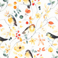 Jersey Blumen und Vögel