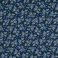 Jersey Blumenzweiglein abstrakt marine
