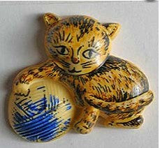 Katzen Knopf