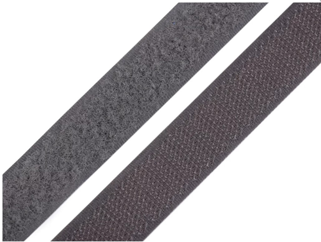 Klett grau 20mm