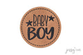 Kunstlederlabel Baby Boy