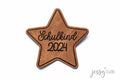 Kunstlederlabel Schulkind 2024