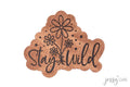 Kunstlederlabel Stay Wild