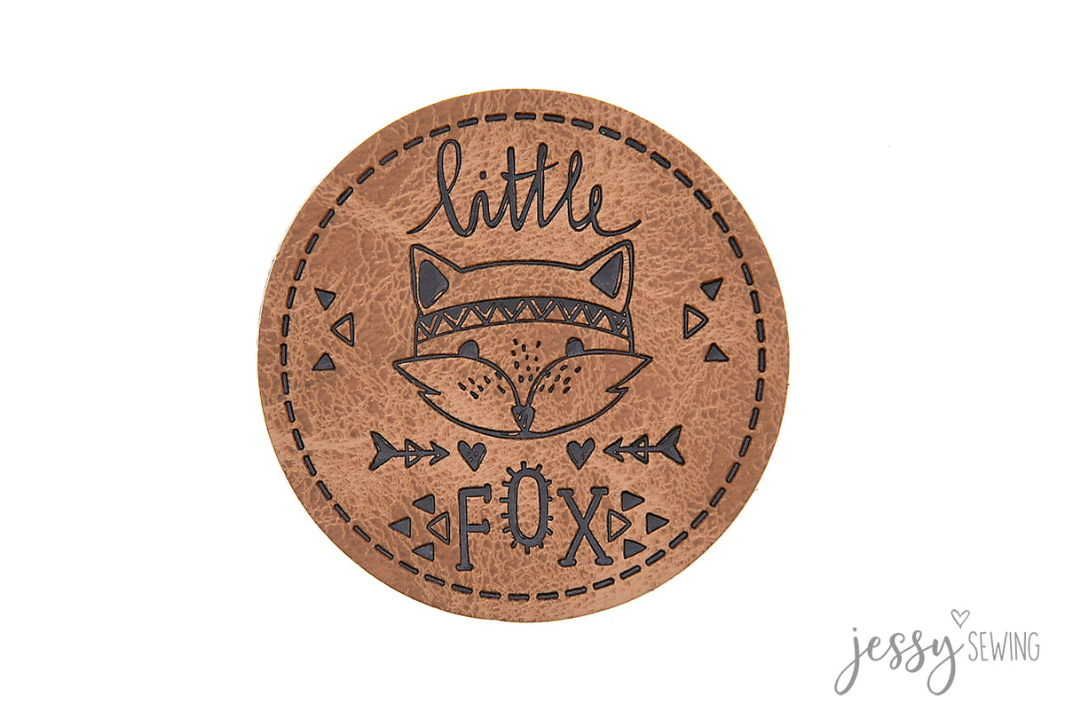 Kunstlederlabel Little fox